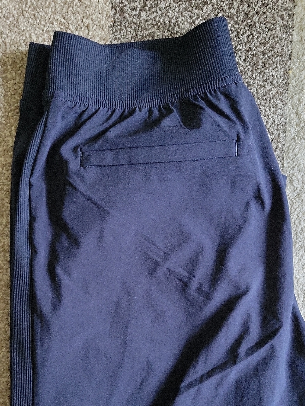 Athleta Brooklyn Ankle Pant Navy Blue Size 6 - Picture 6 of 7